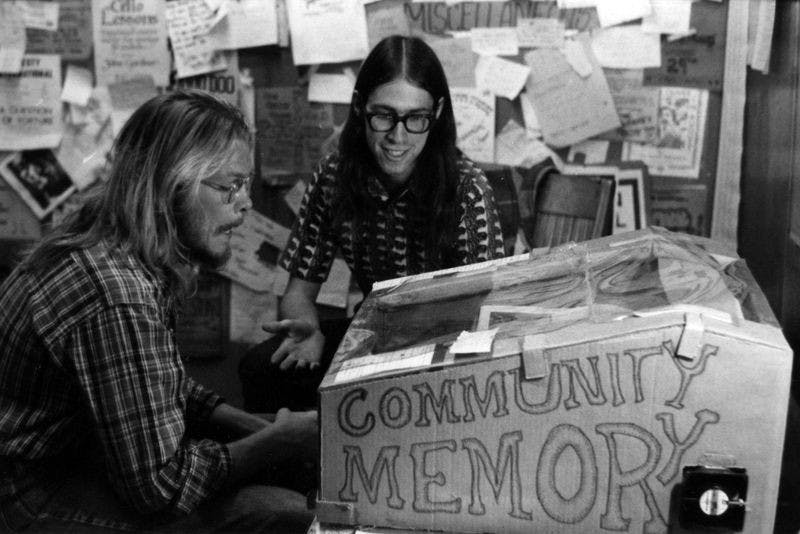 A Community Memory terminal
